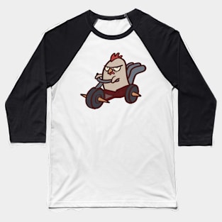 Chicken on a tricycle Baseball T-Shirt